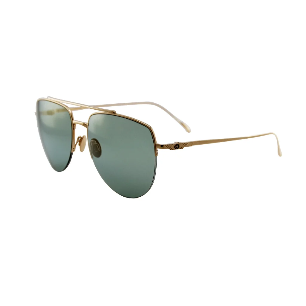 Aviator Half Frame Sunglasses