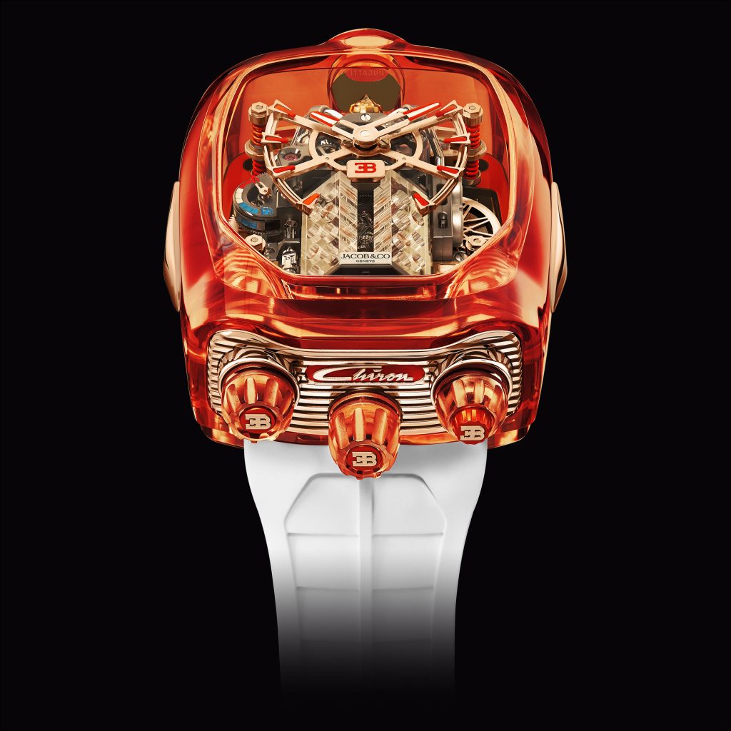 JACOB & CO X BUGATTI CHIRON TOURBILLON LUXURY WATCH – SAPPHIRE