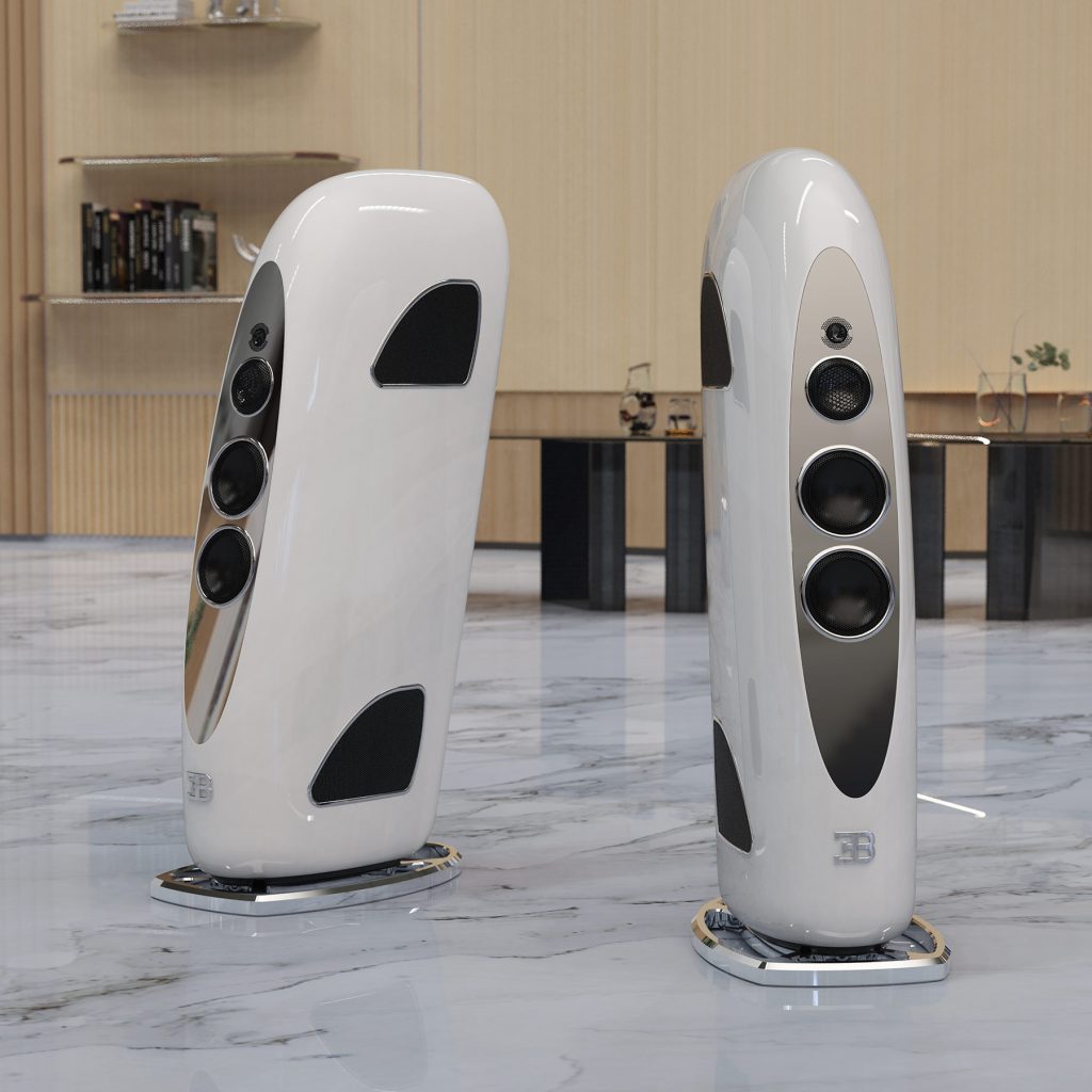 TIDAL FOR BUGATTI LUXURY BESPOKE LOUD SPEAKERS – THE “ROYALE” SERIES