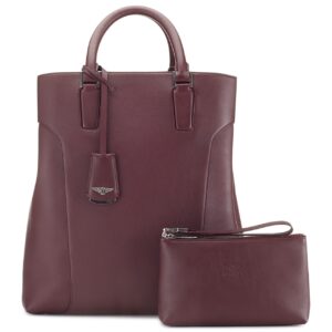 MARY P TOTE BAG RICH PLUM