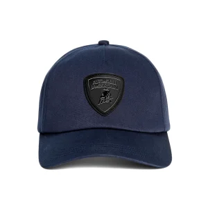 Unisex Cap POLYESTER NAVY BLUE-PRINT