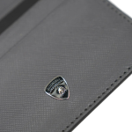 WALLET LMB LEATHER GREY NOSIZE